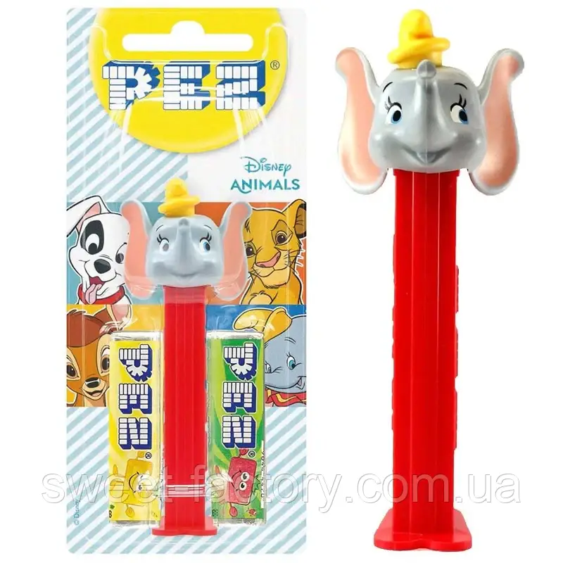 Pez Disney Animals Dumbo Тварини Дісней Дамбо 17g