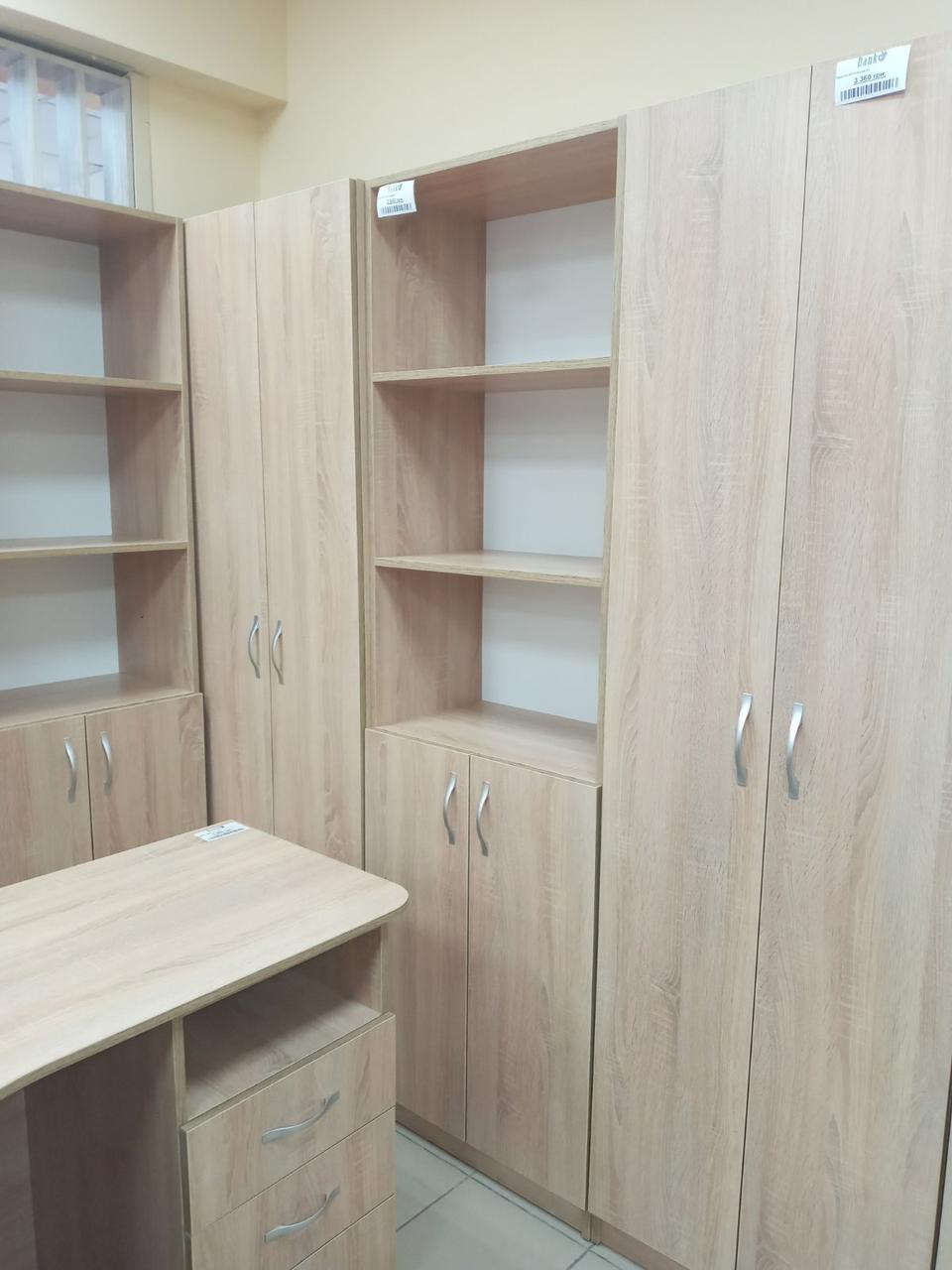Офісний шафа 200*60*35 см Данко, шафа для одягу, ДСП дуб сонома