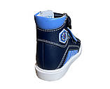 Літні ортопедичні босоніжки для хлопчика антиварус Сурсил Орто Sursil Ortho синій AV15-253 розмір 19-32, фото 2