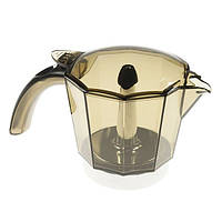 Кофейная колба чаша с ручкой для гейзерной кофеварки Delonghi EMK 9 ALICIA (5513200919)