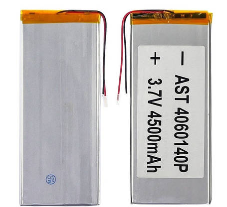 Акумулятор 4060140P універсальний з контролером, 3,5 х 60 х 147 мм (4500 mAh)/ для планшета, фото 2