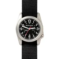 Мужские часы Bertucci 11050 A-2S FIELD - BLACK DIAL, BLACK NYLON BAND