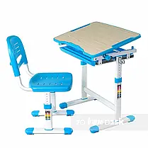 Дитяча парта зі стільчиком FunDesk Piccolino Blue 211458, фото 2