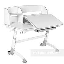 Стіл-парта трансформер для дому FunDesk Amare II Grey 515464, фото 3