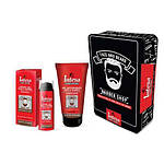 Чоловічий подарунковий набір Barber (крем для обличчя та бороди+очищ гель для обличчя та бороди) Intesa