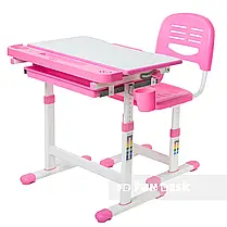 Дитяча парта зі стільчиком FunDesk Cantare Pink 515721, фото 2