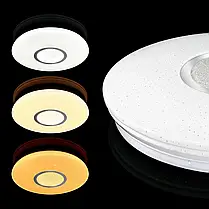 Розумний LED світильник Biom 50W 3800Lm SML-R07-50/2 12582 з пультом д/у, фото 3