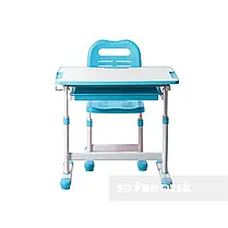 Комплект парта та стілець-трансформери FunDesk Sole Blue 221902, фото 3