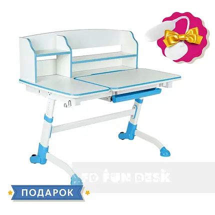 Дитяча парта для школяра FunDesk Amare II Blue 515468, фото 2
