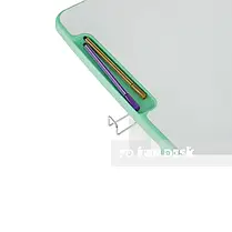 Зростаюча парта трансформер зі стільчиком FunDesk Piccolino II Green 515967, фото 3