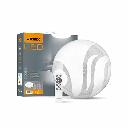 LED світильник Smart Videx Glanz 2 круглий 72W 2800-6200К VL-CLS1997-72, фото 1