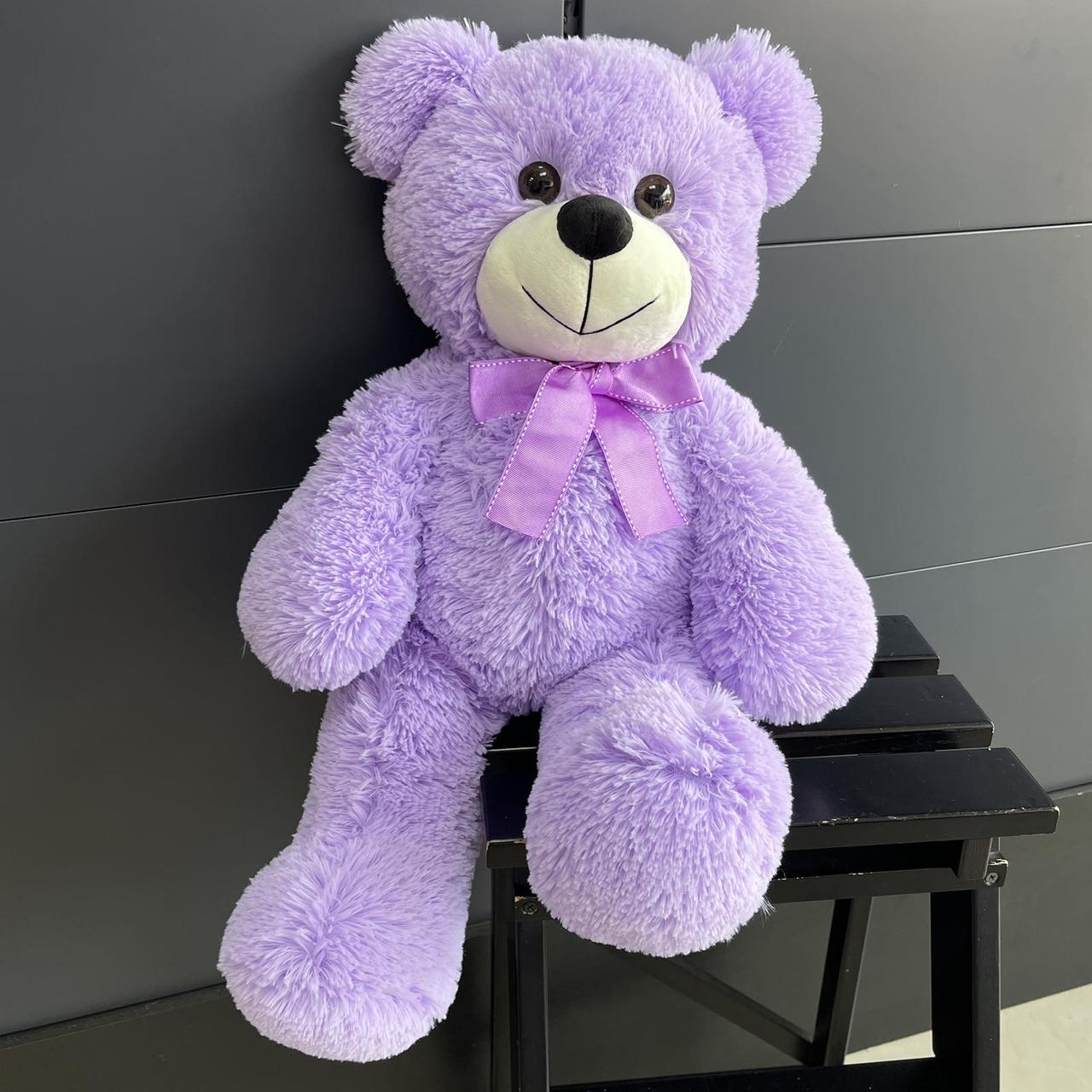 Іграшка мяка "Ведмедик", лавандовий, Мягкая игрушка "Мишка" В146/1 ТМ "Масяня", фото 1