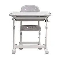 Зростаюча дитяча парта зі стільчиком Cubby Sorpresa Grey 222045, фото 2