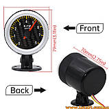 Тахометр для авто універсальний автомобільний тахометр тахометр ВАЗ тахометр Ланос датчик 52мм, фото 2