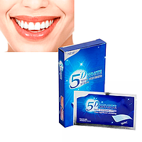 Отбеливающие полоски 5D White Teeth Whitening Strips 7 шт