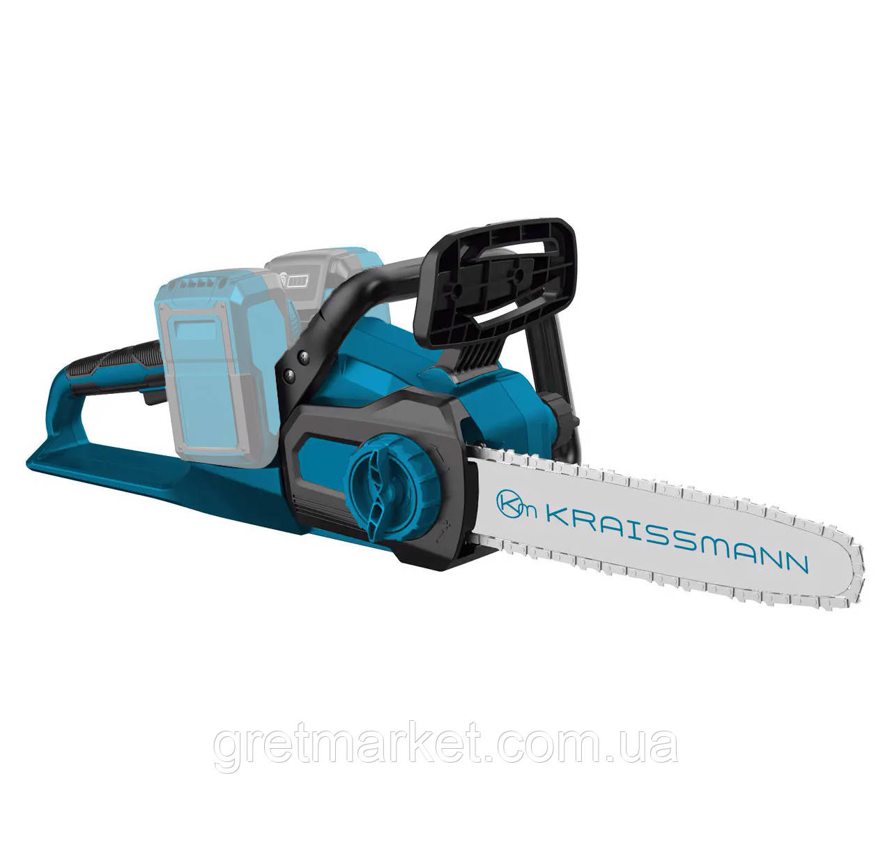 Акумуляторна ланцюгова пилка Kraissmann 3502 AKS-BL 20UL (зарядний пристрій,без акумуляторів)