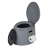 Биотуалет переносной Bo-Camp Portable Toilet 7 Liters Grey (5502800) Съёмное ведро-накопитель Нагрузка, кг: 80