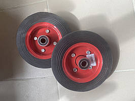 Колесо на тачку 2.50-4, лите, вісь 16 мм