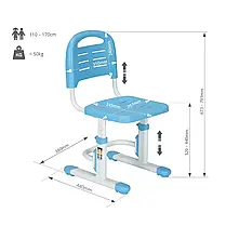 Дитячий стілець FunDesk SST3L Blue 2564327, фото 2