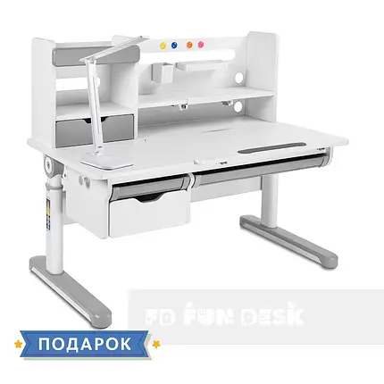 Регульована парта для школяра FunDesk Sentire Grey 222401, фото 2