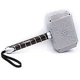 Молот Тора світловипромінюючий зі звуковим супроводом з ремінцем для руки Thor The Dark World, фото 5