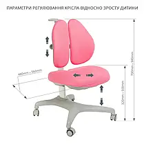 Підліткове крісло для дому FunDesk Bello II Pink 221778, фото 2