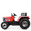 Дитячий електромобіль Трактор Bambi M 4187LR-3 одномісний Червоний, фото 7