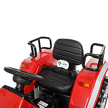 Дитячий електромобіль Трактор Bambi M 4187LR-3 одномісний Червоний, фото 6