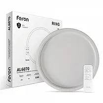 LED світильник Feron RING AL6070 90W 5300Lm 3000-6000К (40216) 7431, фото 3