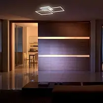 LED світильник Feron QUADRO M AL6300 90W 4100Lm 2700-6500К білий (40239) 7503, фото 6