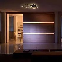LED світильник Feron QUADRO M AL6300 90W 4100Lm 2700-6500К чорний (40243) 7504, фото 5