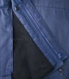 Куртка утеплена Контакт темно-синя, фото 3