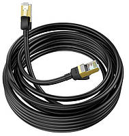 Сетевой кабель для интернета 5 метров HOCO US02 Level |RJ45/1Gbps=125MB/s| Черный