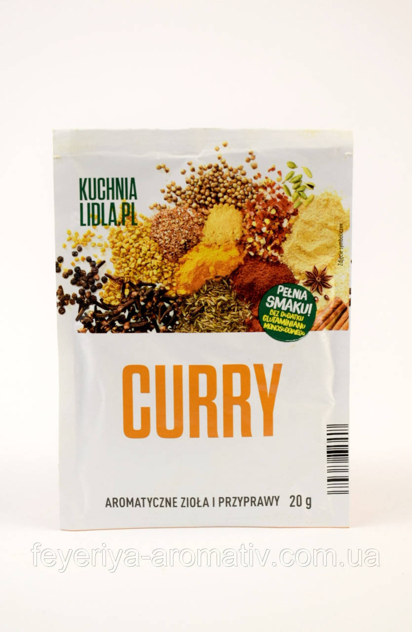 Приправа каррі Kuchnia Lidla.Pl Curry 20 г Польща
