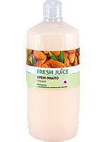 Рідке крем-мило зі зволожувальним мигдальним молочком Almond 1000 мл Fresh Juice