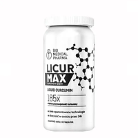 Куркумин Легкоусвояемый 720 мг 60 кап Licur Max Curcumin Bio Medical Доставка из ЕС