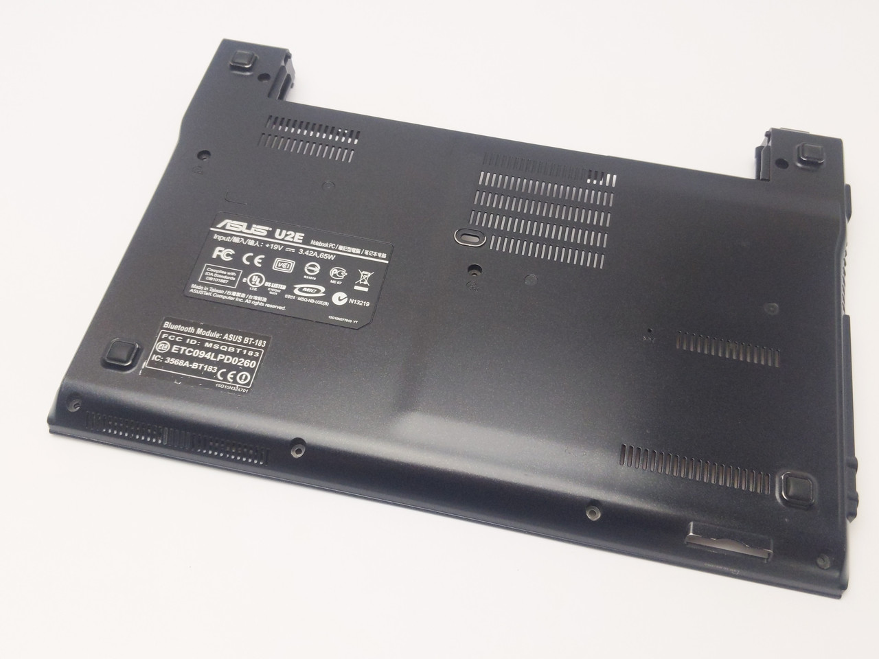 Нижній корпус asus u2e сервісний оригінал з розборки, фото 1