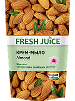 Рідке крем-мило дой-пак зі зволожувальним мигдалевим молочком Almond 460 мл Fresh Juice