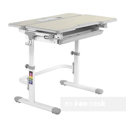 Парта для дому FunDesk Lavoro L Grey 516026, фото 2