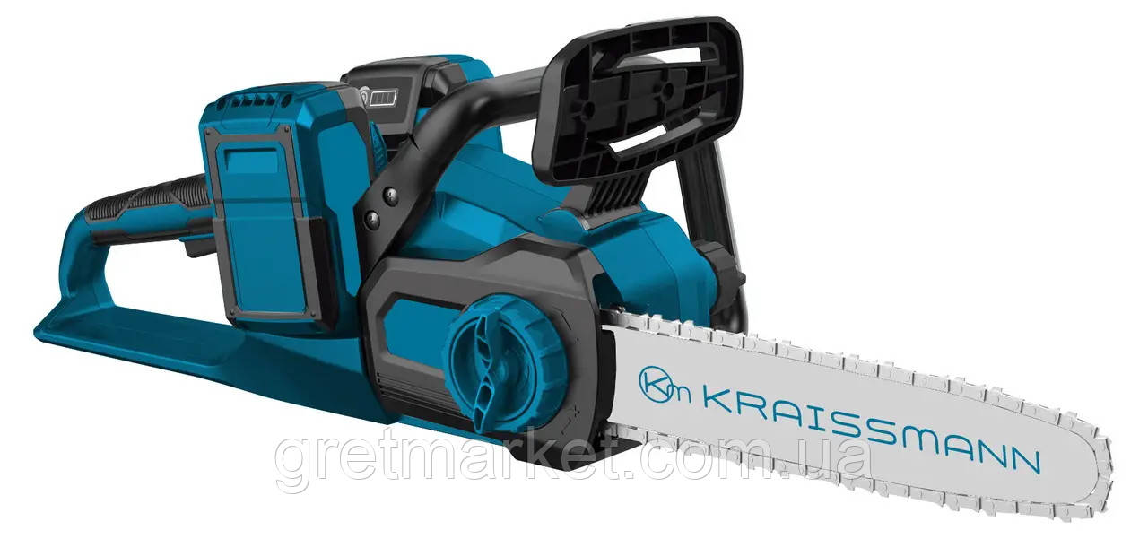 Аккумуляторная Цепная Пила Kraissmann 3502 AKS-BL 20UL (2АКБ.