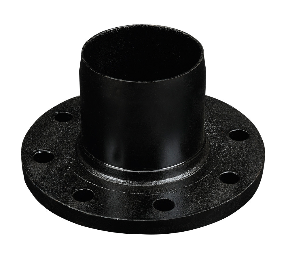 Чавунний патрубок із фланцем FW PN10 d 100 для труб НПВХ d 110мм, фото 1