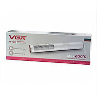 Фен щетка Термощетка, Выпрямитель для волос VGR V-586 ,белый