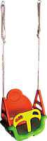 Гойдалки - трансформер 3в1 підвісні дитячі WCG SUPER GROW пластикові розбірні для дитячого майданчика R_1227