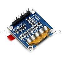 Дисплей OLED 0.96 інтерфейс SPI білий, фото 2