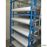 Стрічки для видалення посліду та стрічки для збору яєць