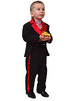 Костюм для хлопчика: фрак, брючки і жилет пн-991 ріст 80 і 98 тм "Попелюшка"