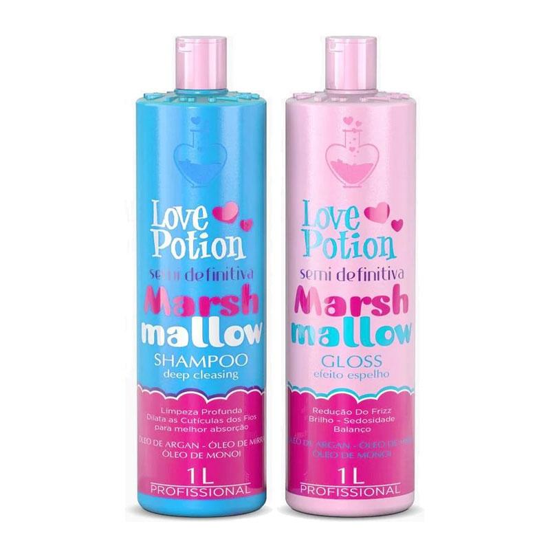 Набір кератину Love Potion Marsh Mellow, 2*1000 мл