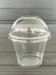 Склянка Десертна під купольну кришку 280 мл без кришки (уп.50 шт)