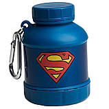 Таблетниця SmartShake Whey2Go Funnel DC Superman 110 мл, фото 2