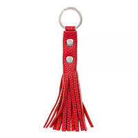 Брелок Flogger, натуральна шкіра, Red